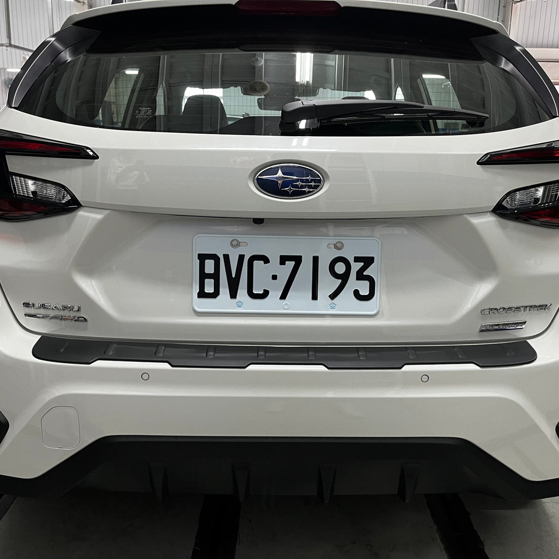 Subaru Crosstrek (G6X) SUV 2023-2025 Rear Bumper Protector / Cargo Step Panel (Resin)