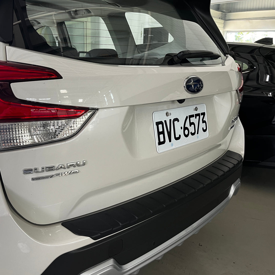 Subaru Forester (S5) SUV 2019-2024 Rear Bumper Protector / Cargo Step Panel (Resin)