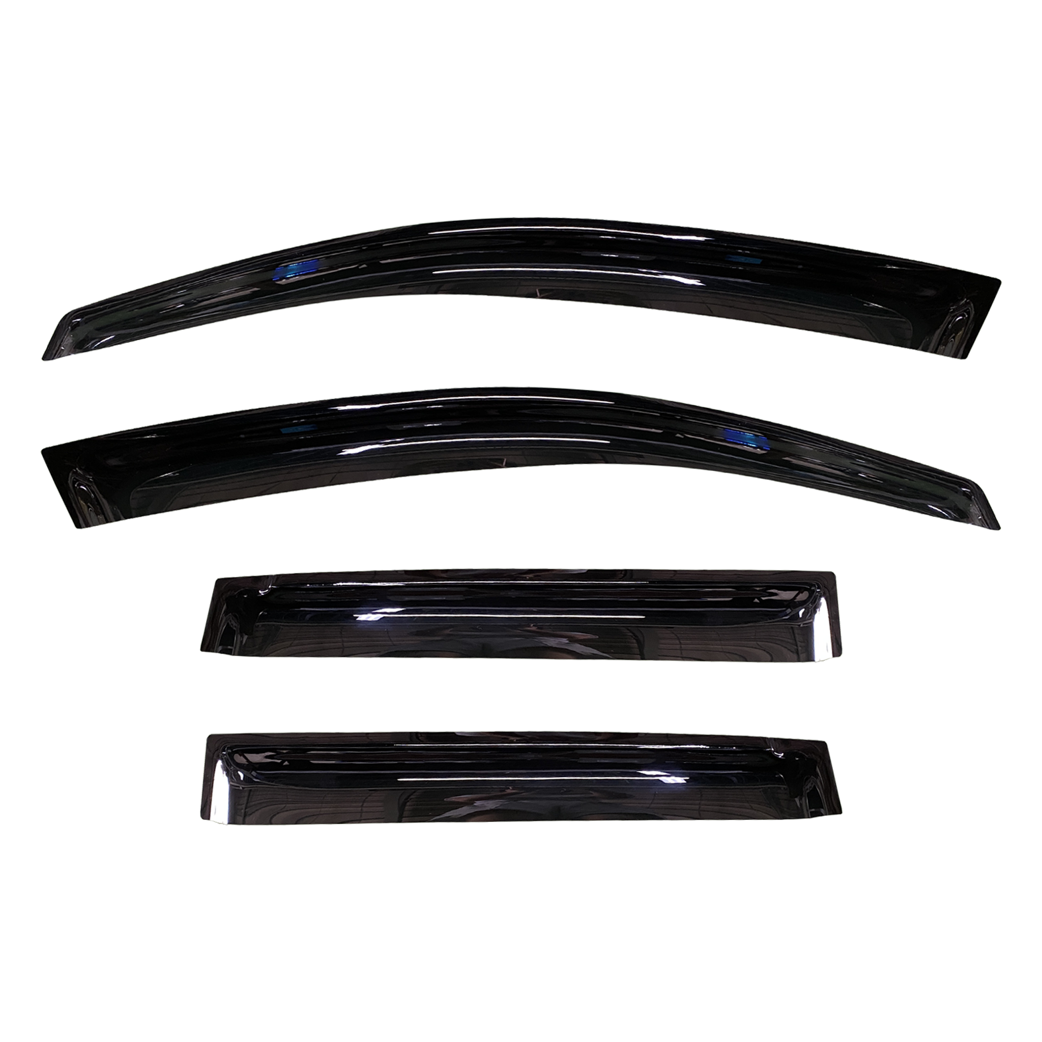Weathershields / Window Visors (4-Piece) For 2002-2008 Honda Jazz (GD) Hatch