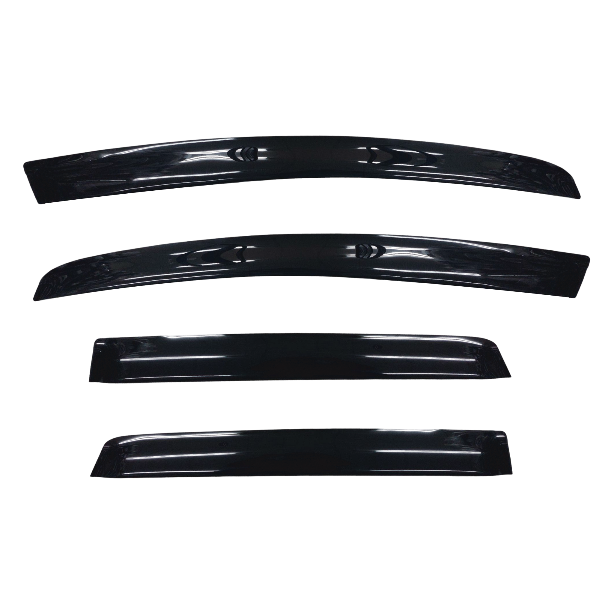 Honda Jazz (GF) Hatch 2015-2020 Slimline Weathershields / Window Visors (4-Piece Set)