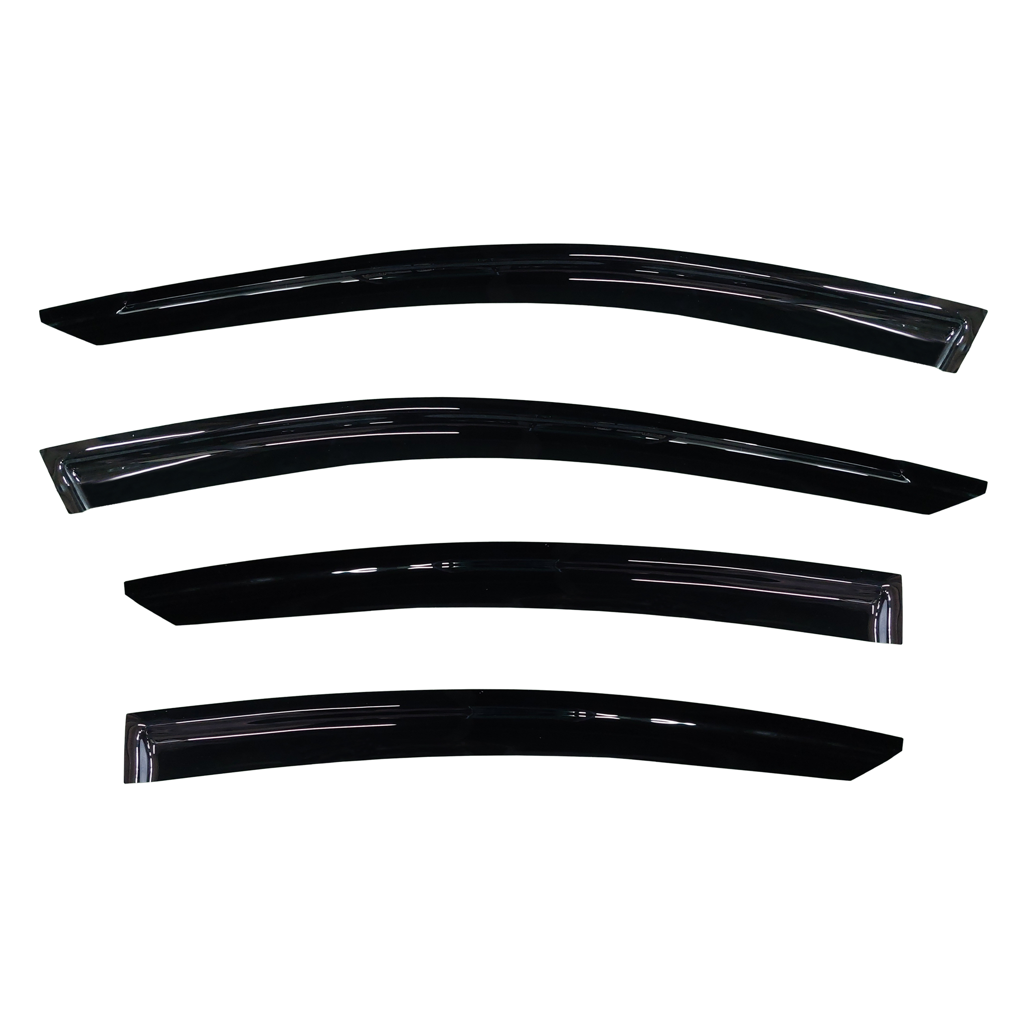 Hyundai Elantra (AD) Sedan 2016-2020 Slimline Weathershields / Window Visors (4-Piece Set)