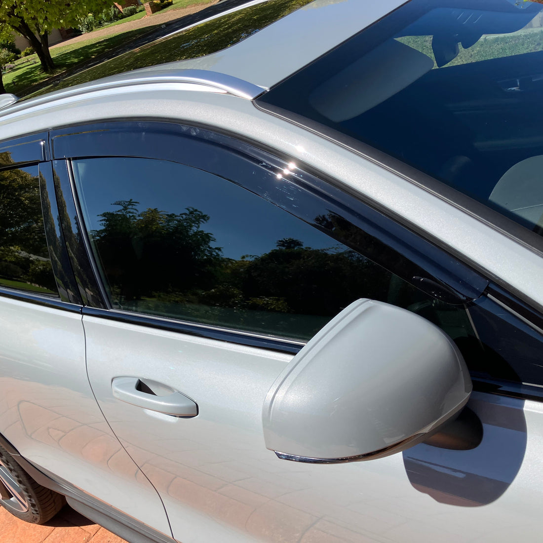Volvo V60 (SPA) Estate & Cross Country 2019-2025 Slimline Weathershields / Window Visors (4-Piece Set)