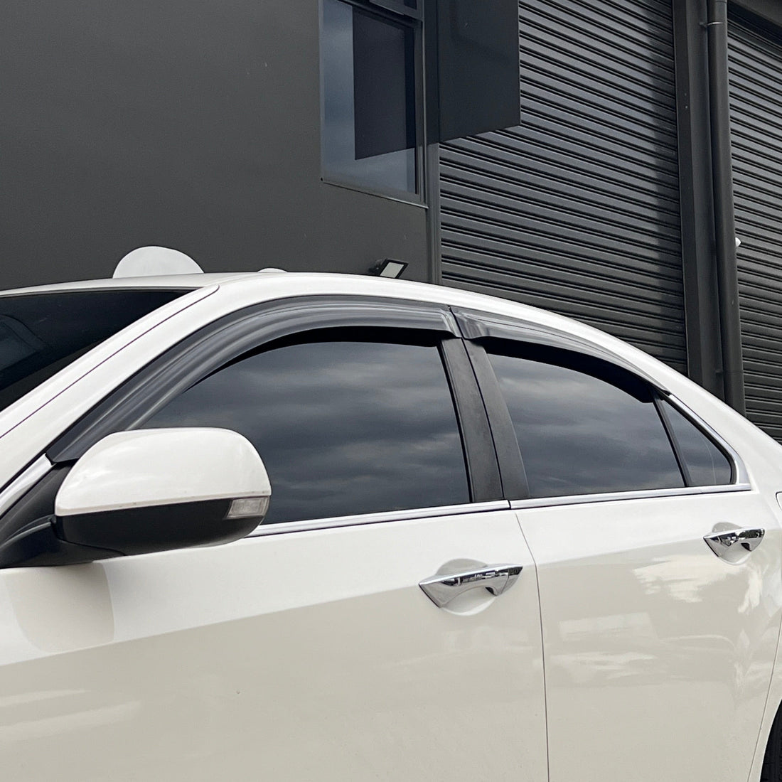 Honda Accord Euro (8th Gen) Sedan 2008-2013 Slimline Weathershields / Window Visors (4-Piece Set)