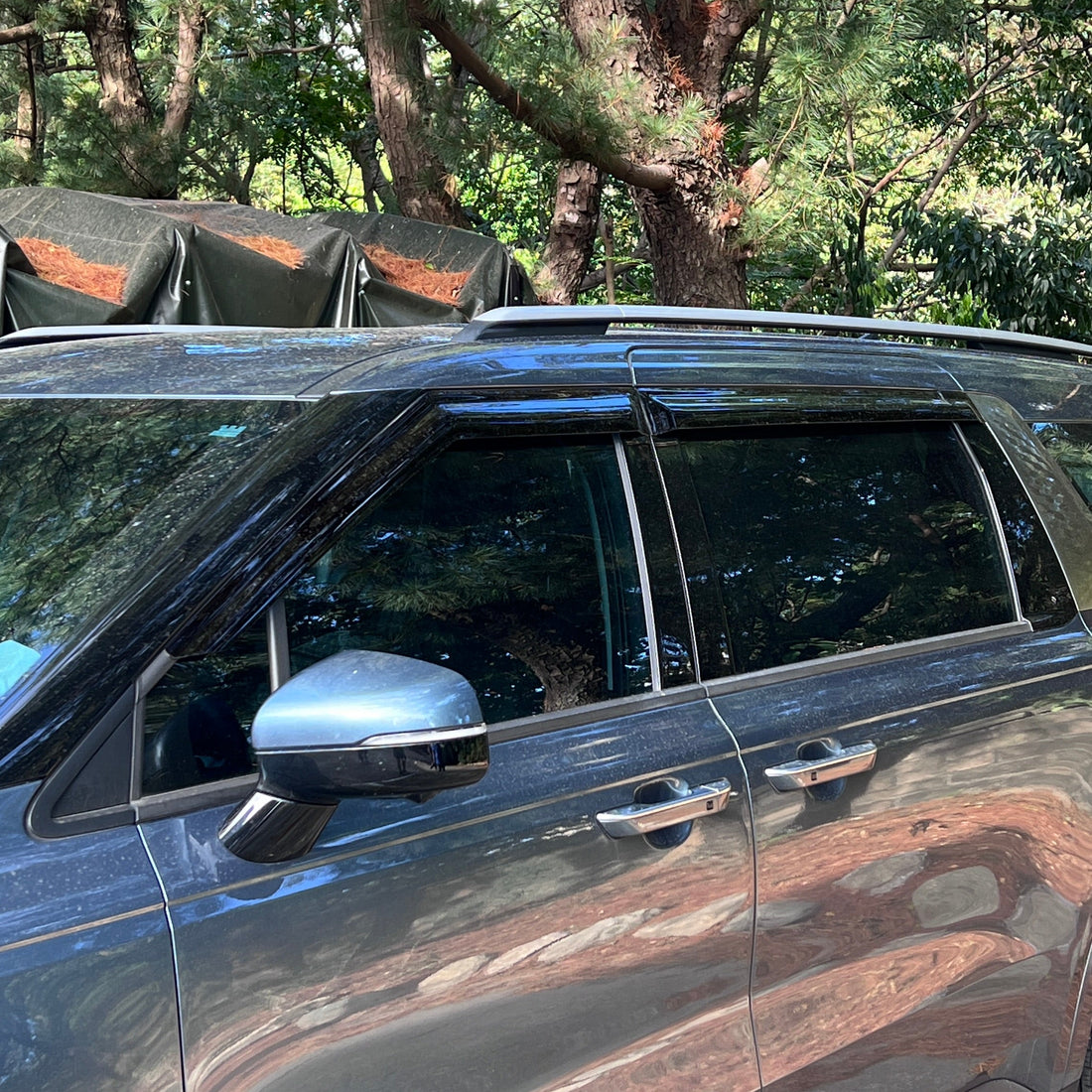 Kia Carnival (KA4) People Mover 2021+ Slimline Weathershields / Window Visors (4-Piece Set)