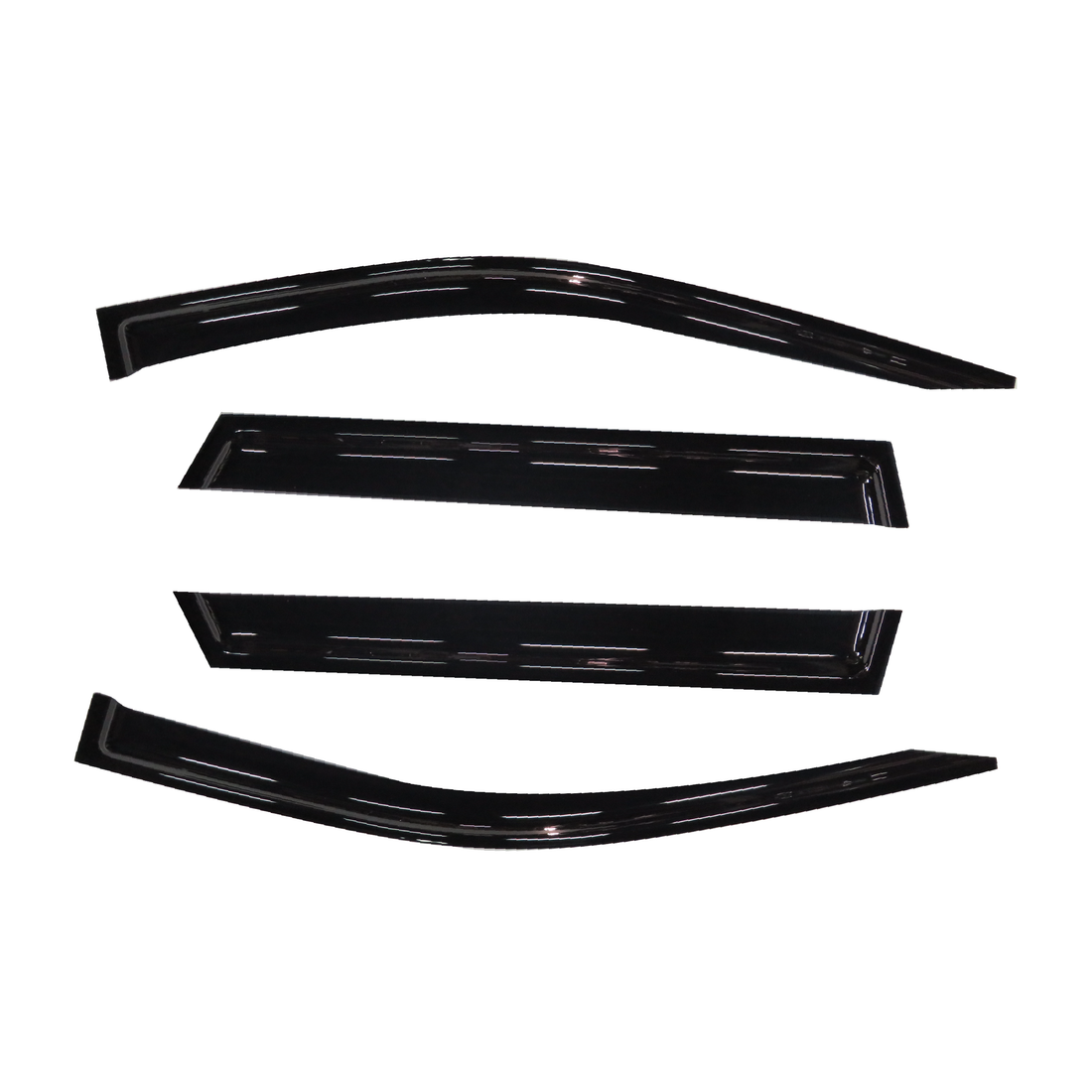 Window Visors Train Jeep Slimline Weathershields & Window Visors | Slimline Design
