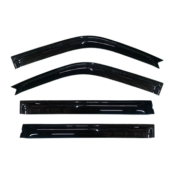 Mitsubishi Challenger (PA) SUV 1995-2005 Slimline Weathershields / Window Visors (4-Piece Set)