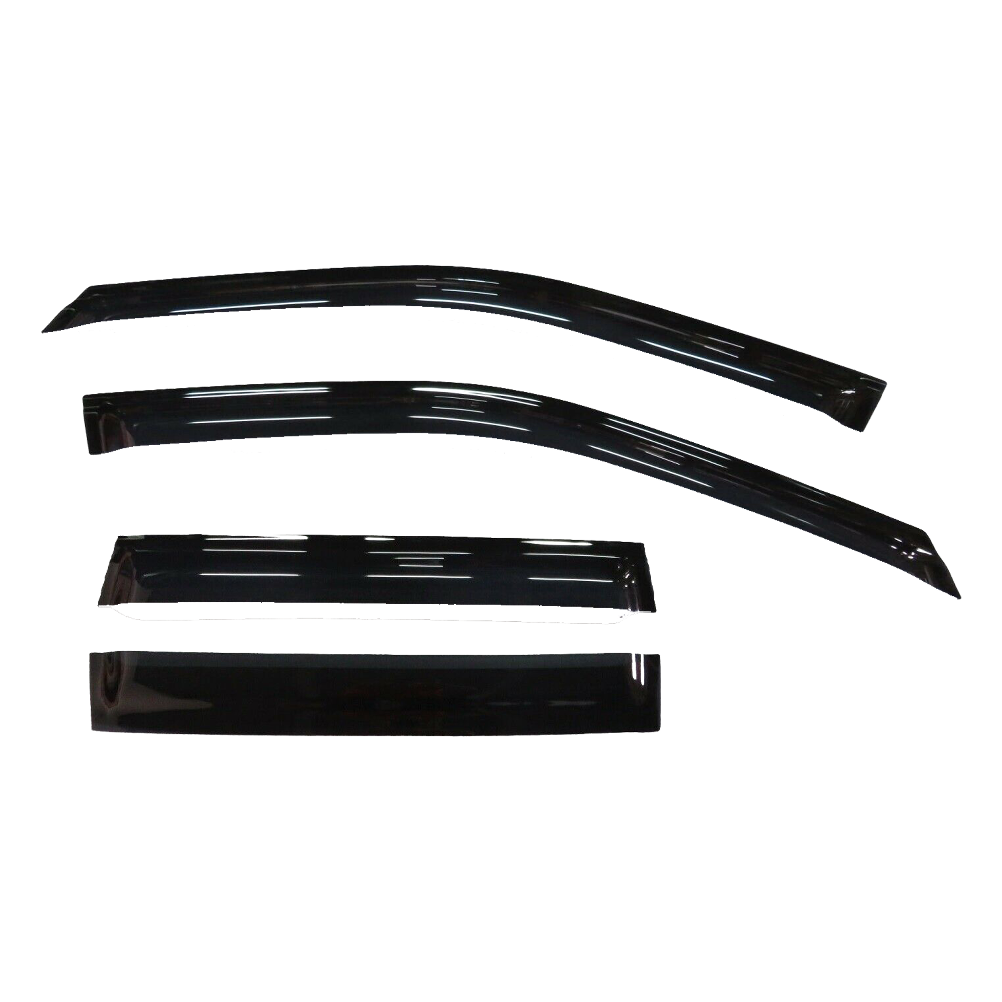 Mazda 3 (BL) Hatch 2009-2013 Slimline Weathershields / Window Visors (4-Piece Set)