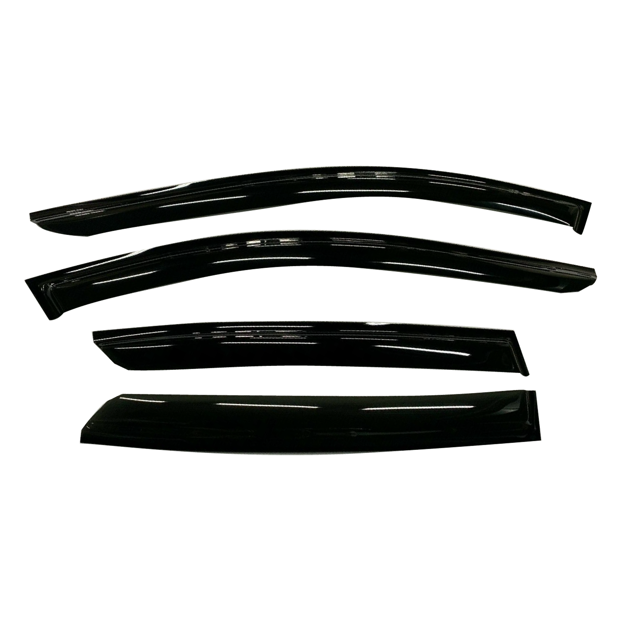 Mazda 3 (BP) Hatch 2019-2025 Slimline Weathershields / Window Visors (4-Piece Set)