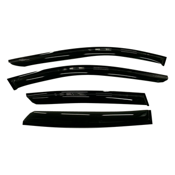Mazda 3 (BP) Hatch 2019-2025 Slimline Weathershields / Window Visors (4-Piece Set)