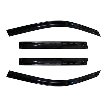Nissan X-TRAIL (T31) SUV 2007-2013 Slimline Weathershields / Window Visors (4-Piece Set)