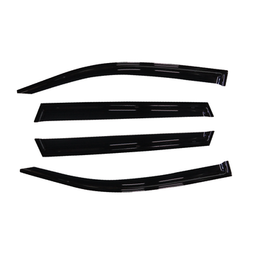 Nissan QASHQAI (J11) SUV 2014-2021 Slimline Weathershields / Window Visors (4-Piece Set)