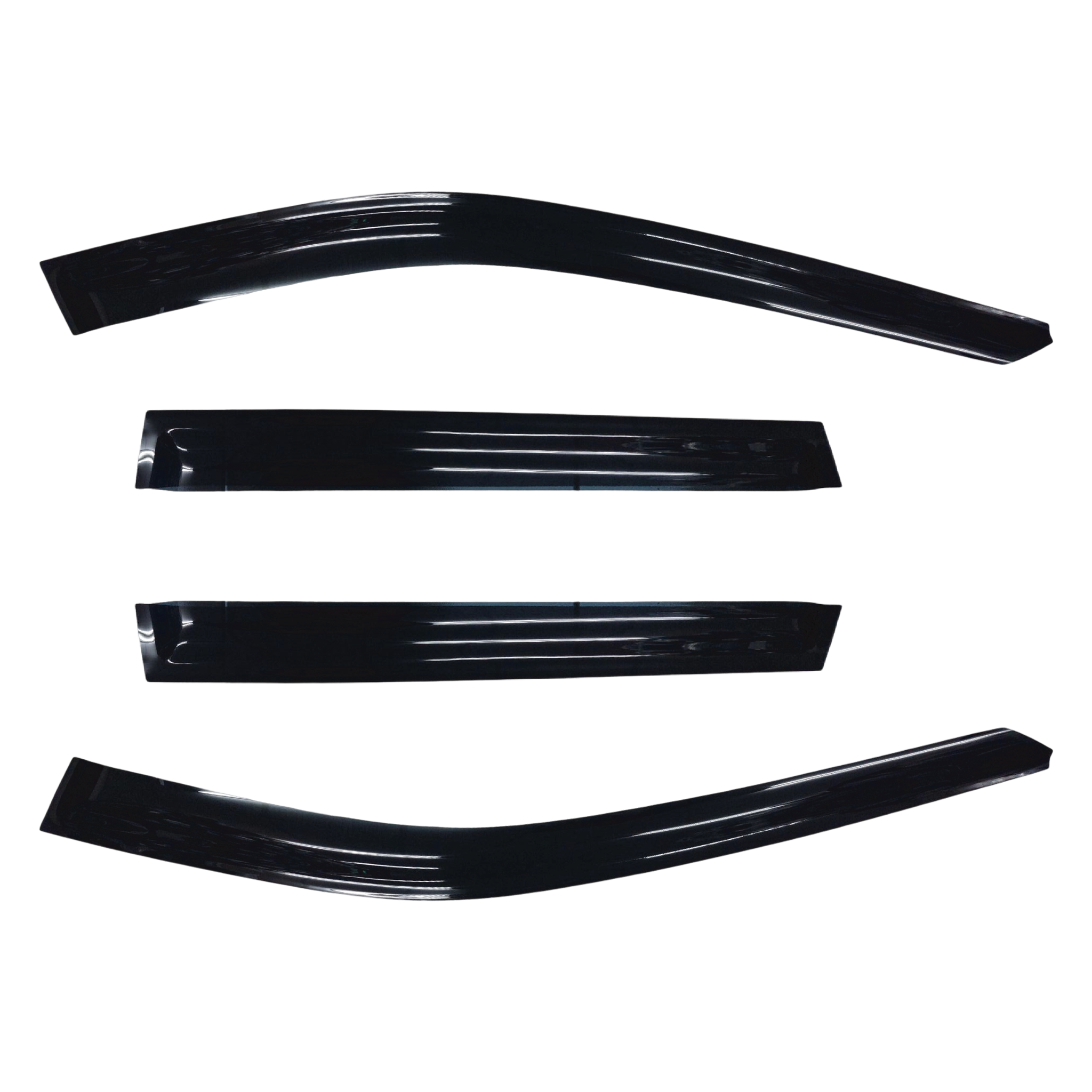 Nissan Pathfinder (R52) SUV 2014-2021 Slimline Weathershields / Window Visors (4-Piece Set)