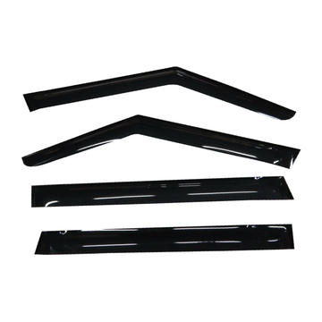 SKODA Yeti (5L) SUV 2011-2017 Slimline Weathershields / Window Visors (4-Piece Set)
