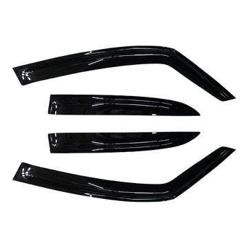 Suzuki SX4 (GYA) (GYB) Hatch 2006-2012 Slimline Weathershields / Window Visors (4-Piece Set)
