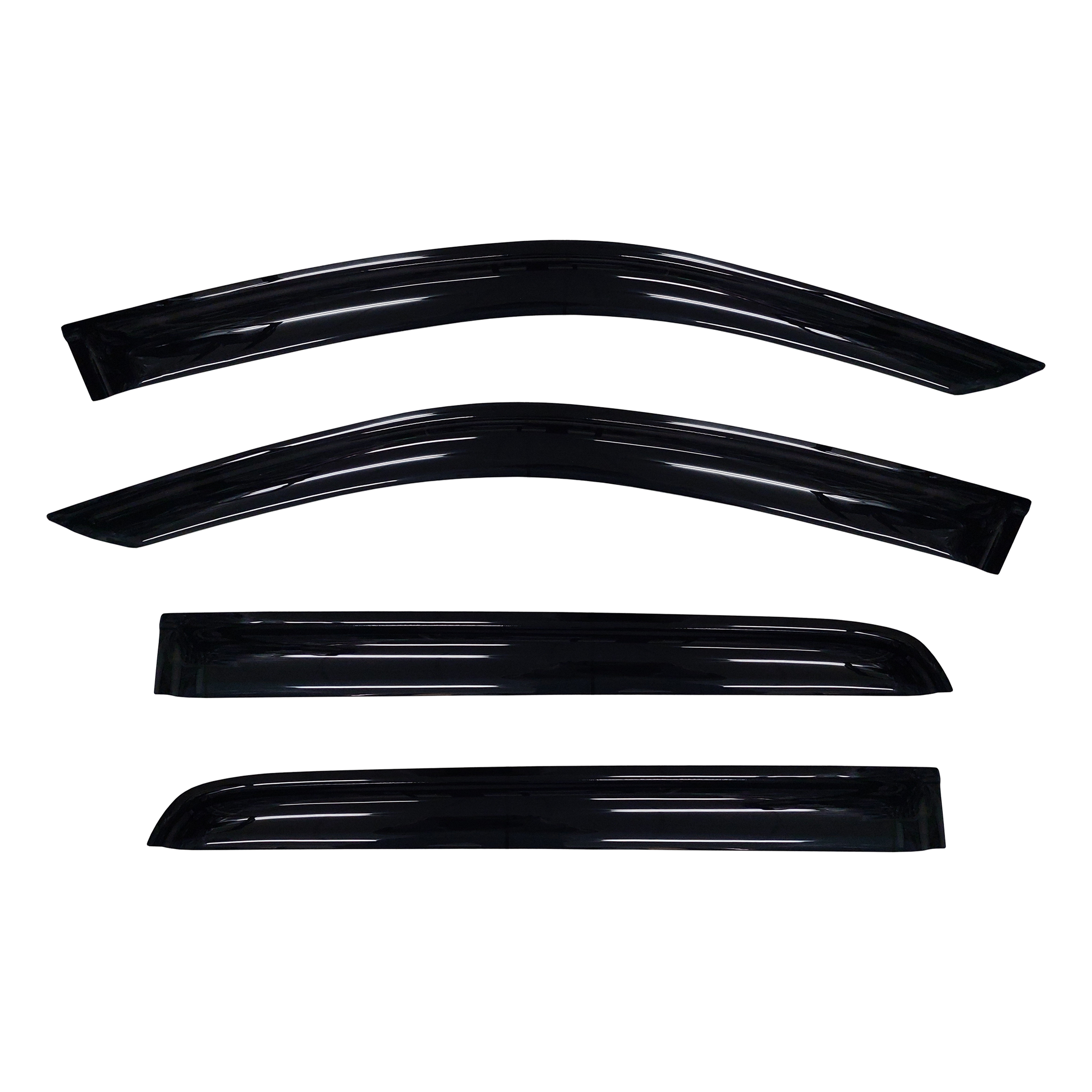 Toyota Hilux (GUN) Ute 2016-2025 Slimline Weathershields / Window Visors (4-Piece Set)