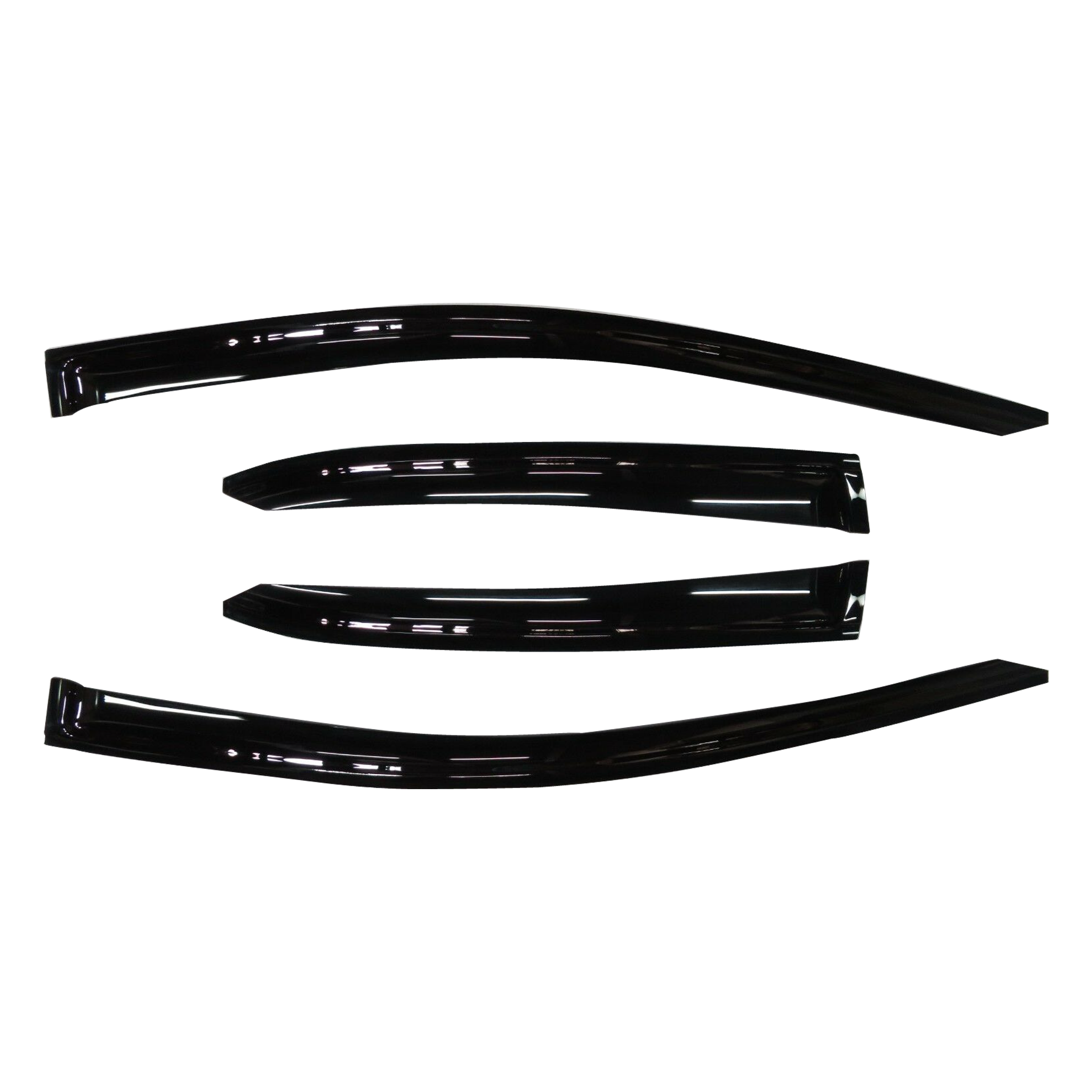 Ford Focus (LZ) Sedan 2015-2018 (OE-Type) Slimline Weathershields / Window Visors (4-Piece Set)