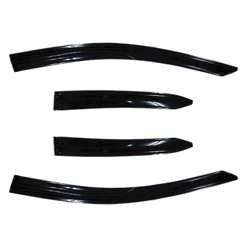 Ford Focus (LZ) Hatch 2015-2018 (MN-Type) Slimline Weathershields / Window Visors (4-Piece Set)